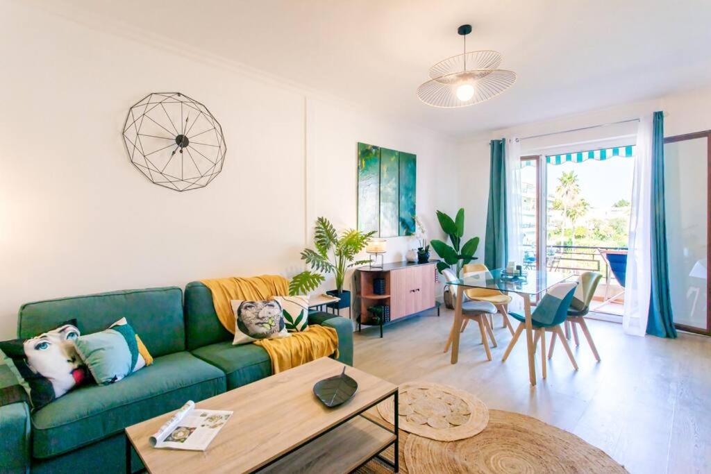 L45 Suite St Marguerite Sea View/ Balcon, Parking Wifi Nice Exteriör bild